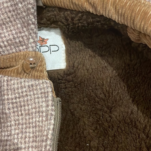 Vintage Fur lined bomber style jacket in men’s 42 - Picture 5 of 6